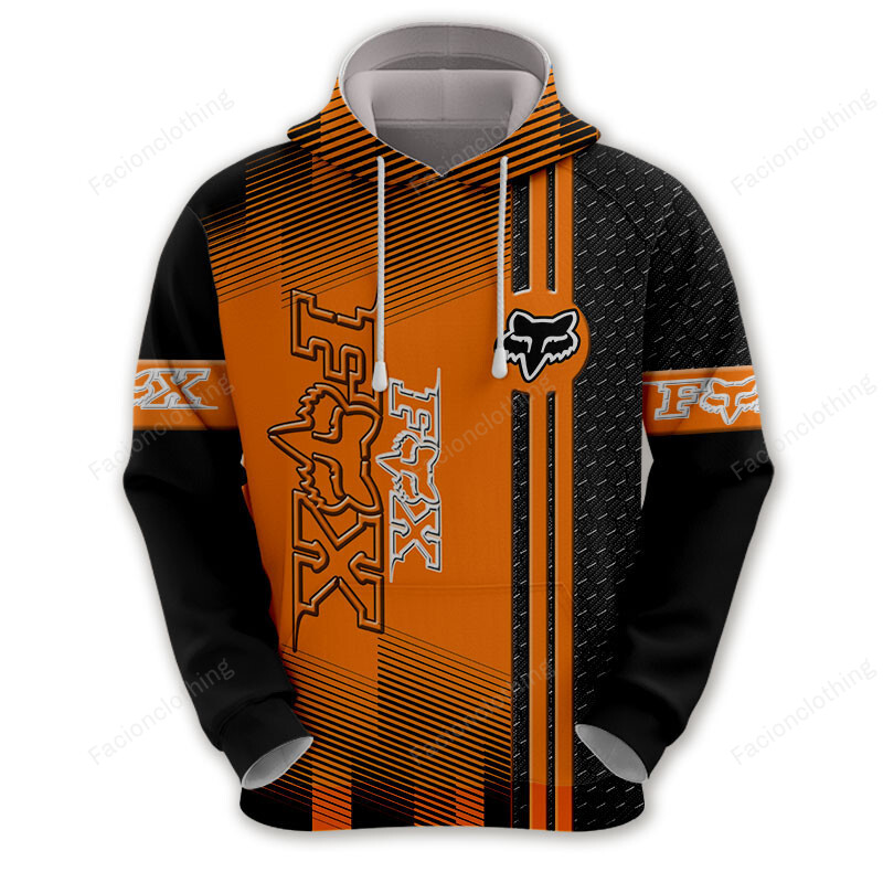 Sportswearmerch Fox Racing Motorcycle Personalized Fashion Hoodie For Fan