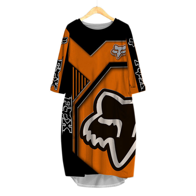 Sportswearmerch Fox Racing Motorcycle Personalized Fashion Pocket Dress For Fan