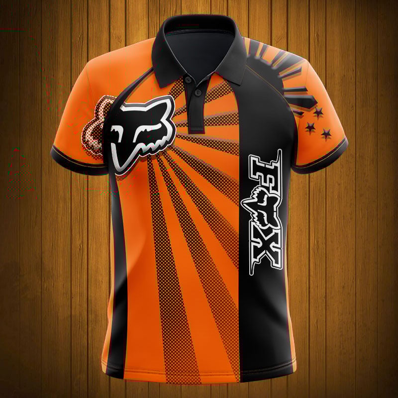 Sportswearmerch Fox Racing Motorcycle Personalized Fashion Polo Shirt For Fan
