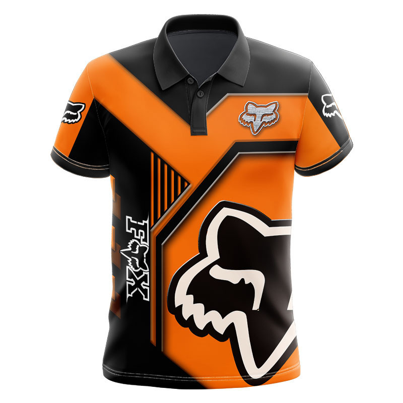 Sportswearmerch Fox Racing Motorcycle Personalized Fashion Polo Shirt For Fan