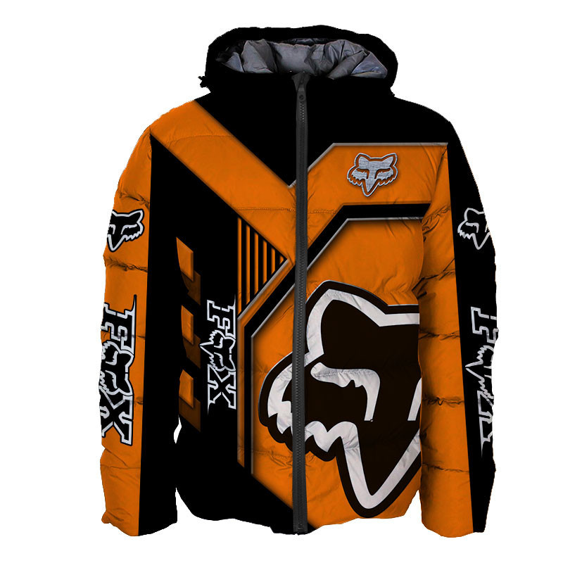 Sportswearmerch Fox Racing Motorcycle Personalized Fashion Puffer Jacket For Fan