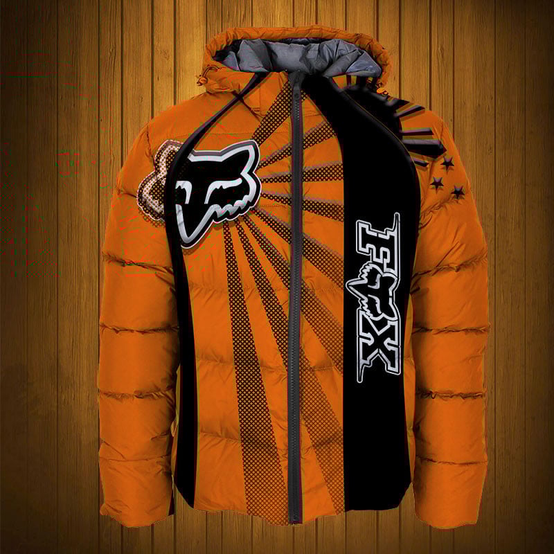 Sportswearmerch Fox Racing Motorcycle Personalized Fashion Puffer Jacket For Fan