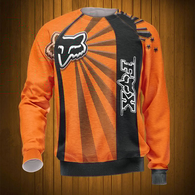 Sportswearmerch Fox Racing Motorcycle Personalized Fashion Sweater For Fan