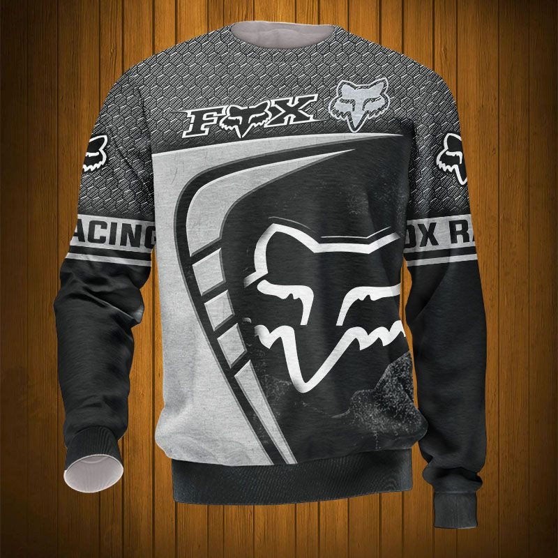Sportswearmerch Fox Racing Motorcycle Personalized Fashion Sweater For Fan