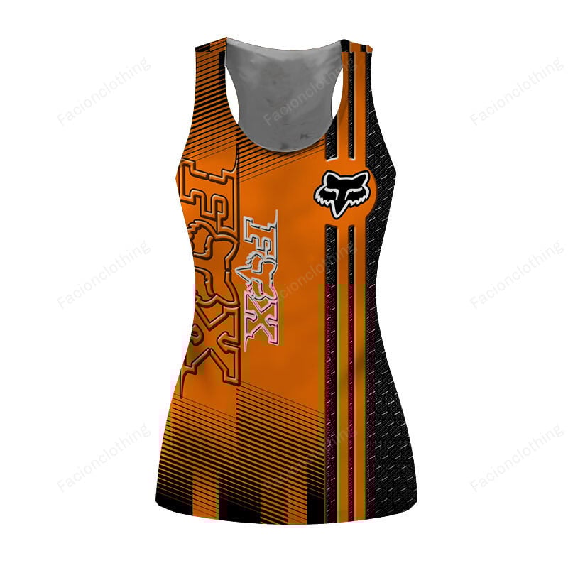 Sportswearmerch Fox Racing Motorcycle Personalized Fashion Women Tanktop For Fan