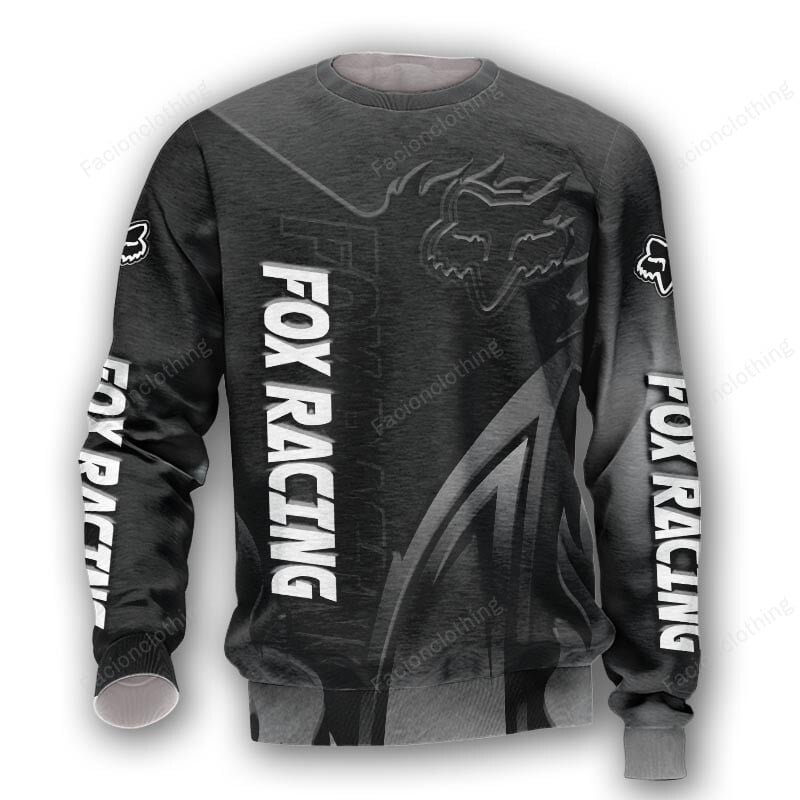 Sportswearmerch Fox Racing Motorcycle Personalized Sweater For Fan
