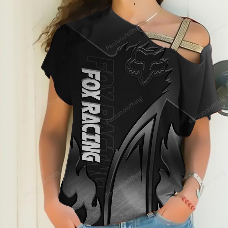 Sportswearmerch Fox Racing Motorcycle Personalized Women Shirt For Fan