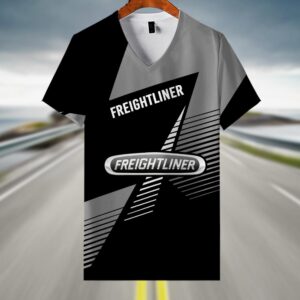Sportswearmerch Freightliner Car V-neck Women T-shirt For Fan