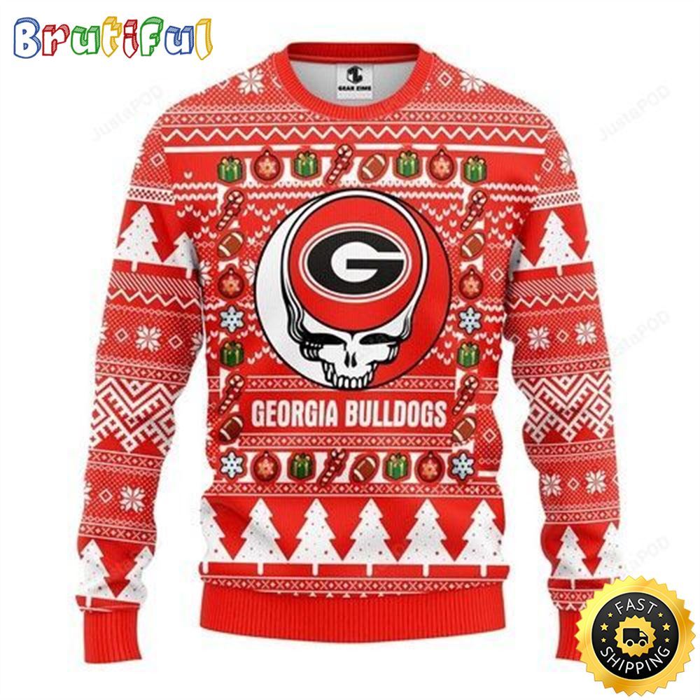 Sportswearmerch Georgia Bulldogs NCAA Christmas Sweater For Fan