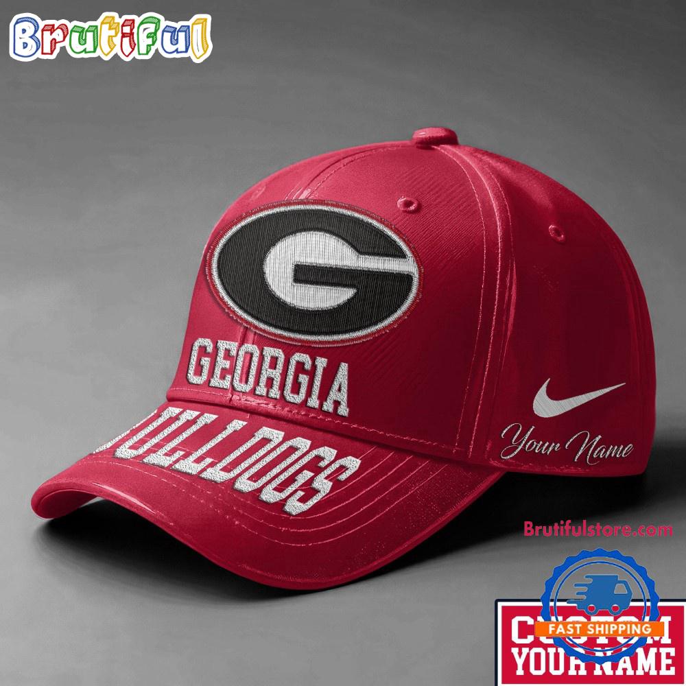 Sportswearmerch Georgia Bulldogs NCAA Sport Team Personalized Classic Cap For Fan