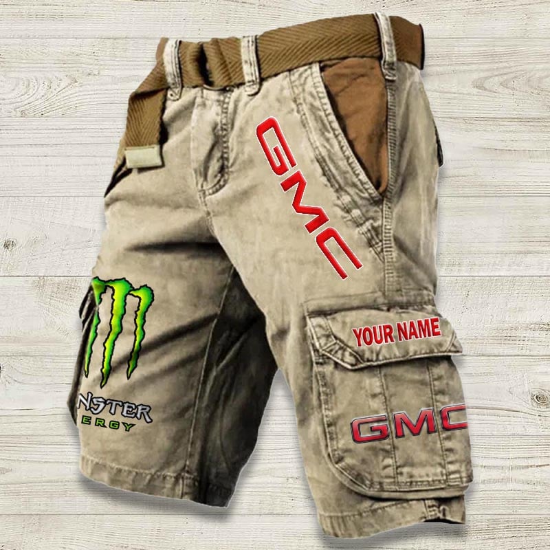 Sportswearmerch GMC Car Denim Short For Fan