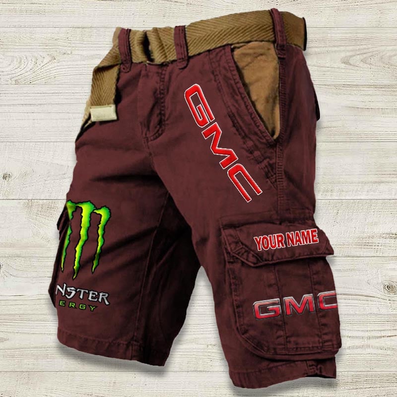 Sportswearmerch GMC Car Denim Short For Fan