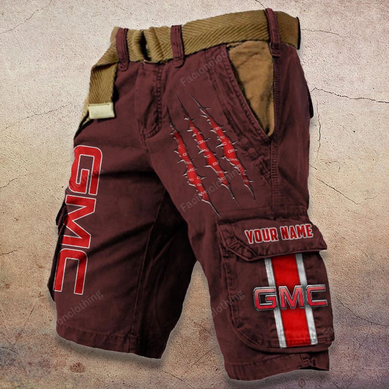 Sportswearmerch GMC Car Denim Short For Fan