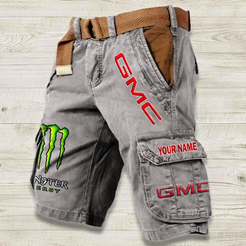 Sportswearmerch GMC Car Denim Short For Fan