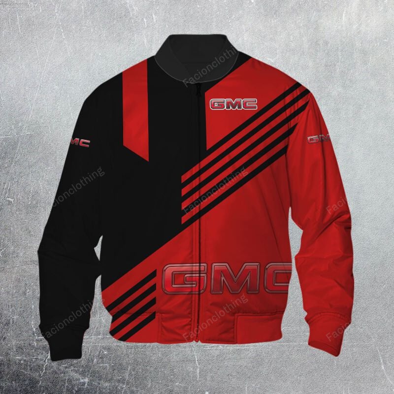 Sportswearmerch GMC Car Personalized Bomber Jacket For Fan