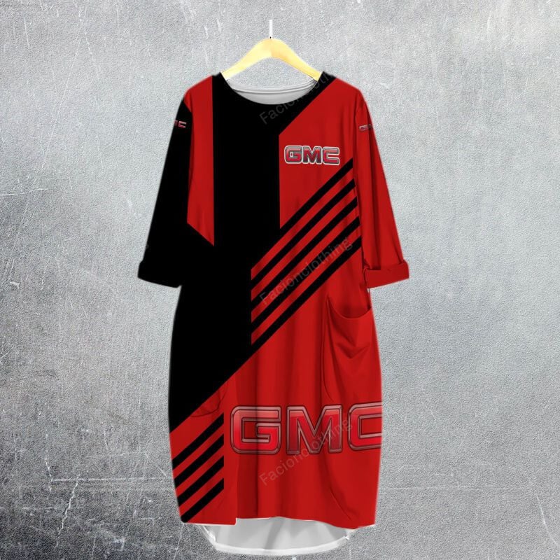 Sportswearmerch GMC Car Personalized Pocket Dress For Fan