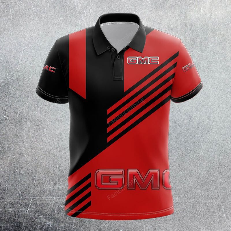 Sportswearmerch GMC Car Personalized Polo Shirt For Fan