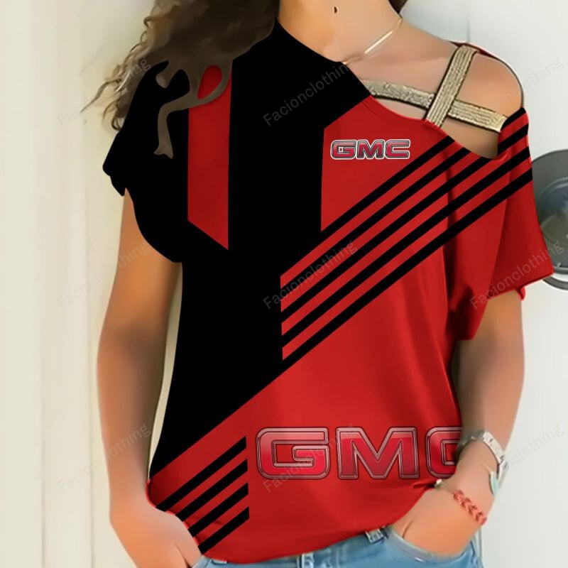 Sportswearmerch GMC Car Personalized Strapless Short Sleeve For Fan