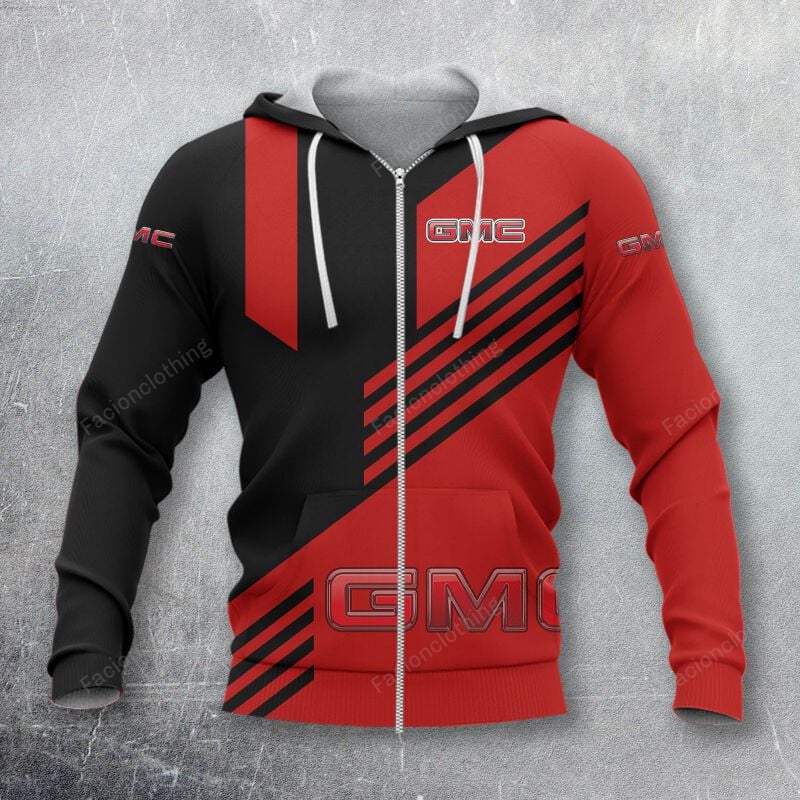 Sportswearmerch GMC Car Personalized Zip Hoodie For Fan
