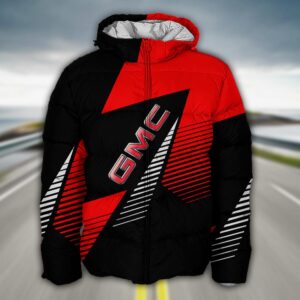 Sportswearmerch GMC Car Puffer Jacket For Fan
