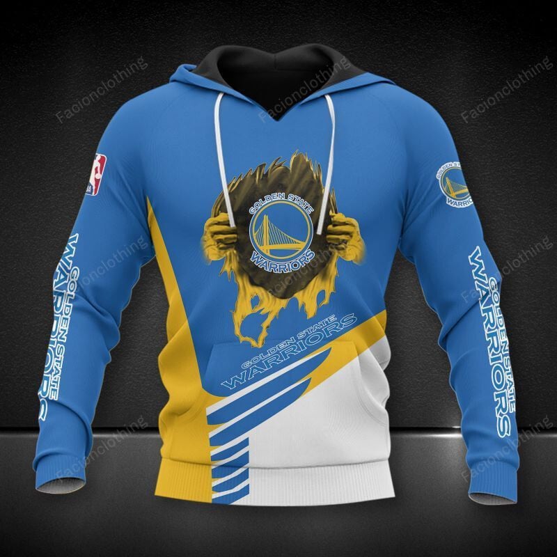 Sportswearmerch Golden State Warriors NBA Personalized Hoodie For Fan