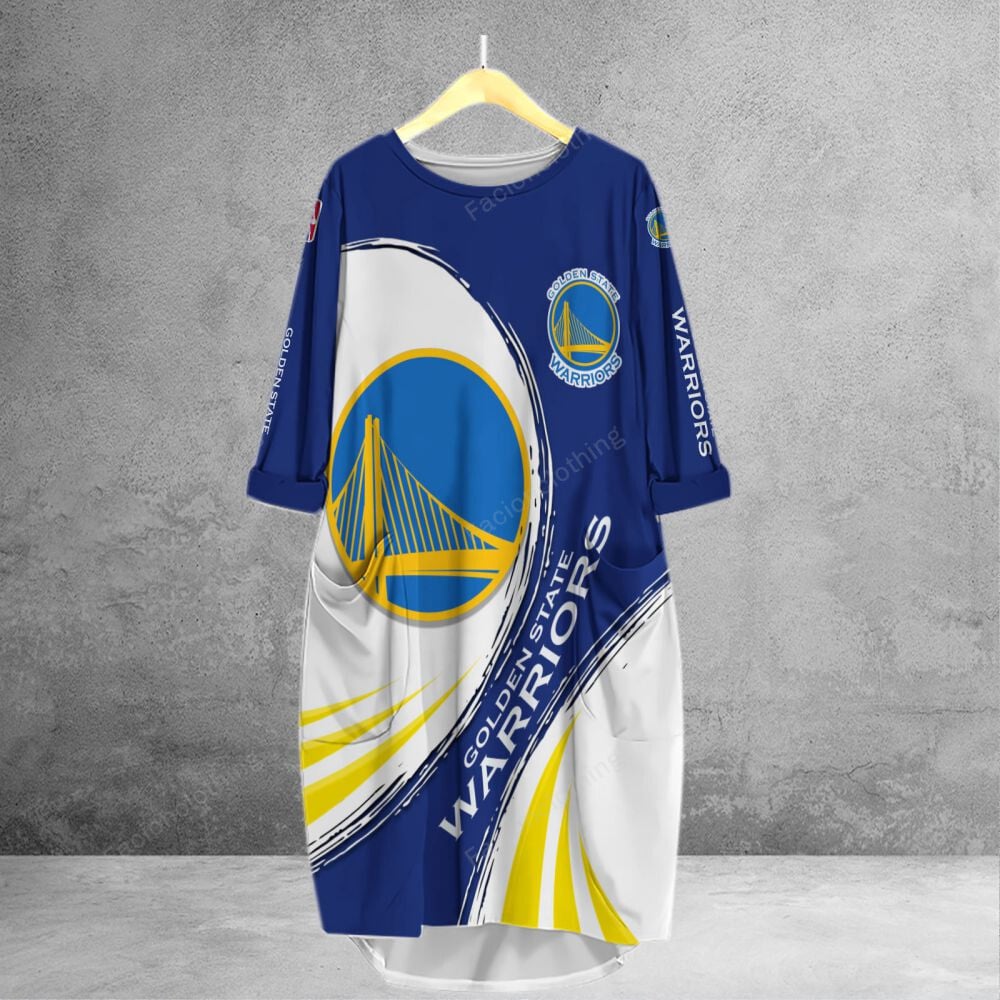 Sportswearmerch Golden State Warriors NBA Personalized Pocket Tanktop For Fan