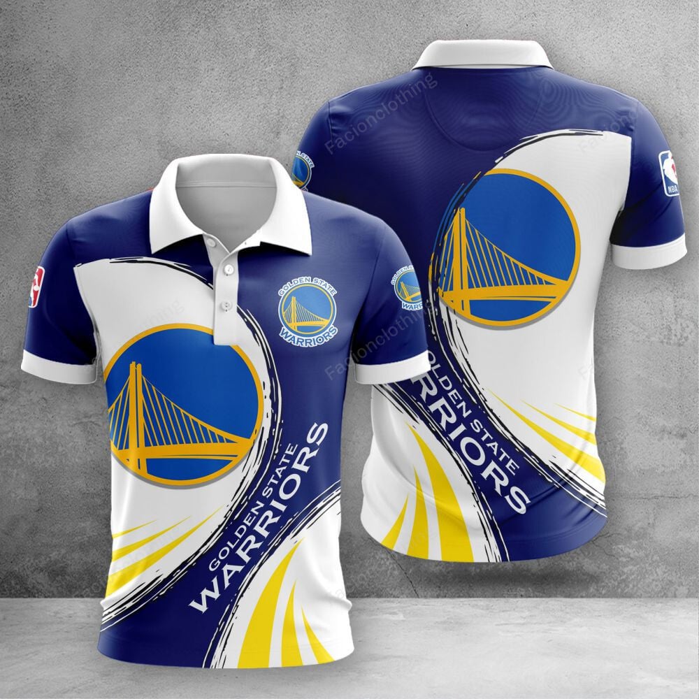 Sportswearmerch Golden State Warriors NBA Personalized Polo Shirt For Fan