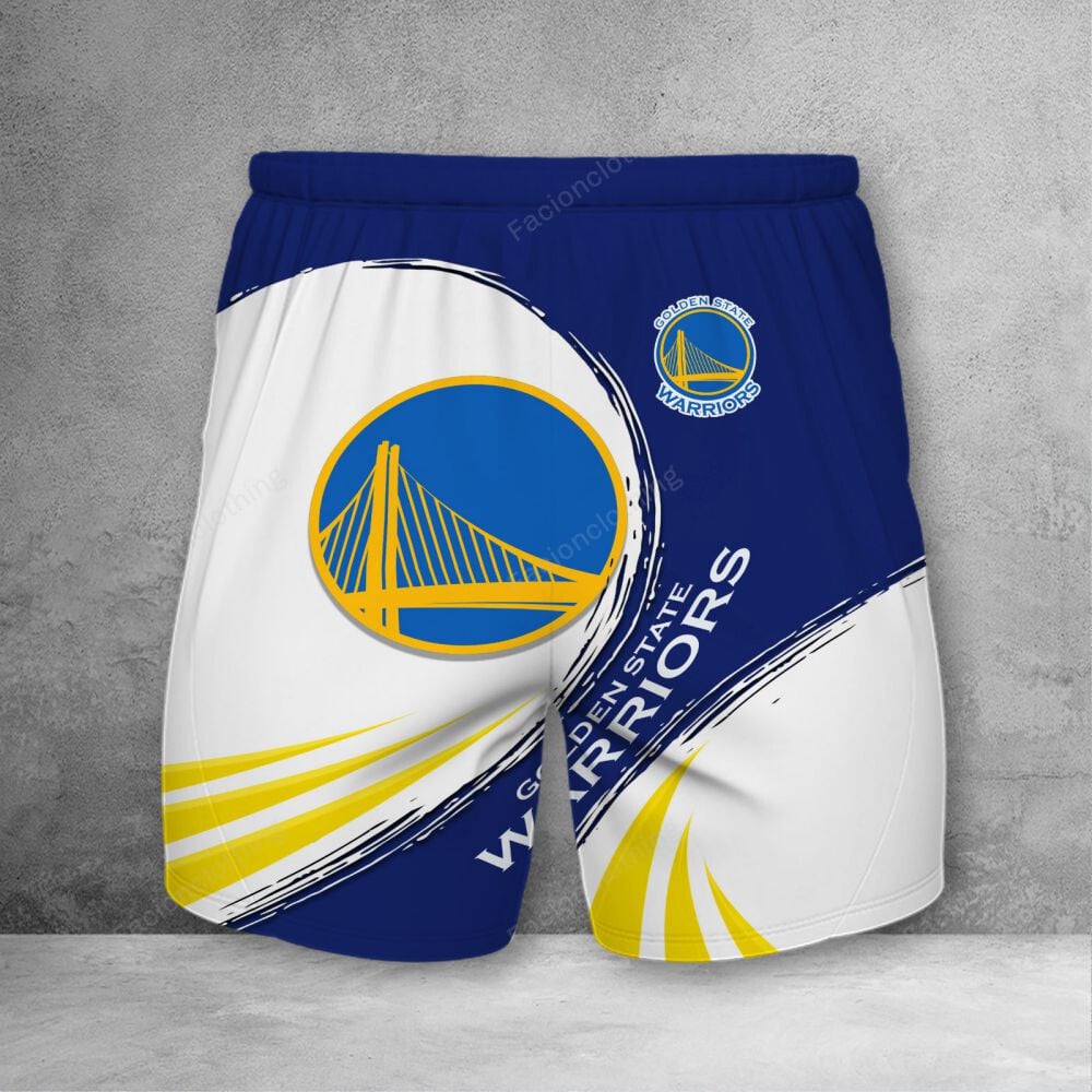 Sportswearmerch Golden State Warriors NBA Personalized Short Pant For Fan