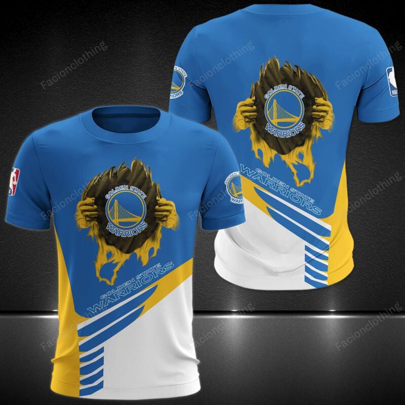 Sportswearmerch Golden State Warriors NBA Personalized T-shirt For Fan