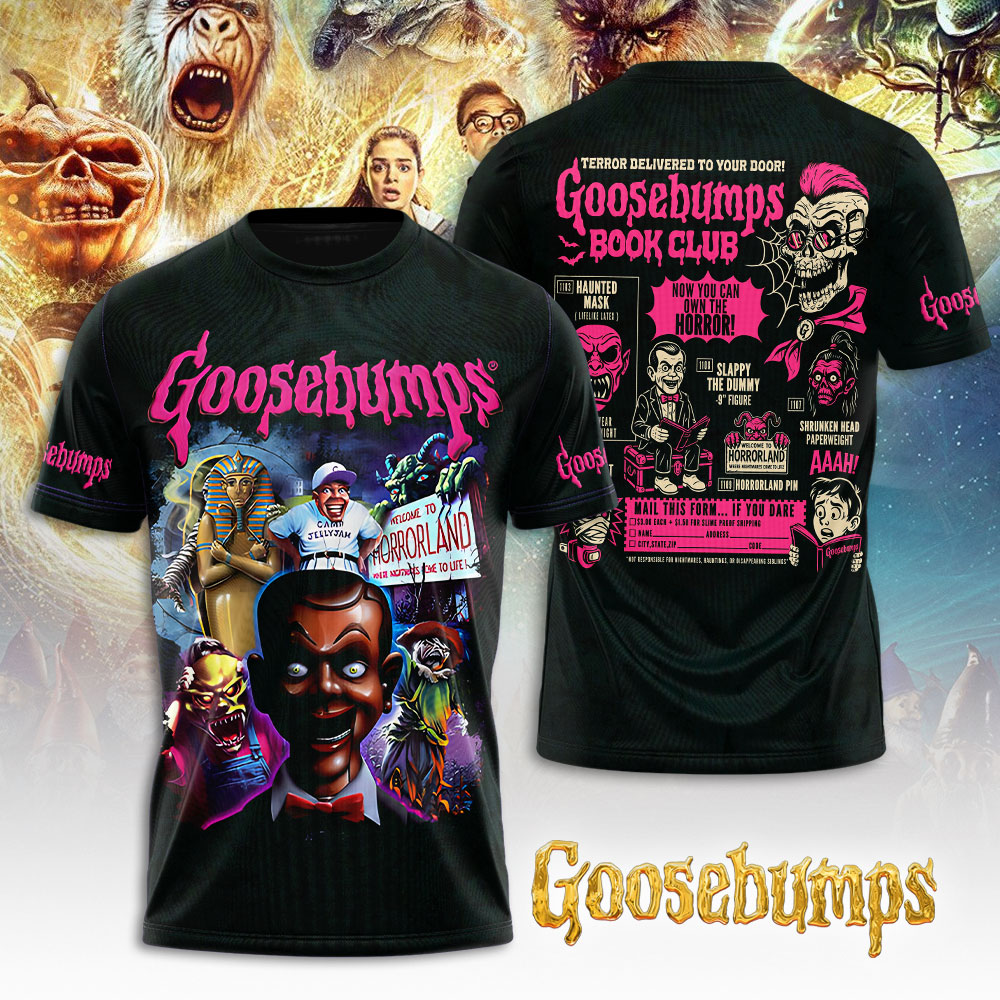 Sportswearmerch Goosebumps Movie Personalized T-shirt For Fan