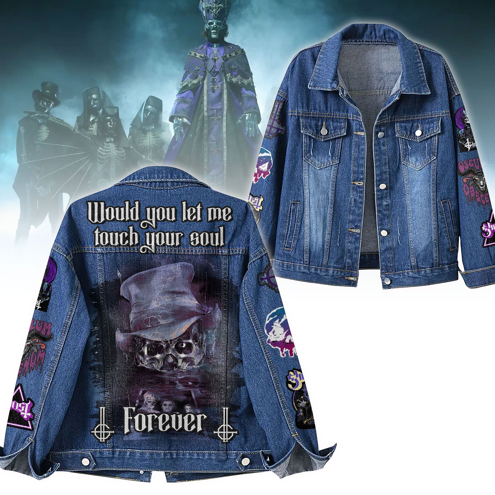 Sportswearmerch  GOST  Denim Jacket Gift For Fans