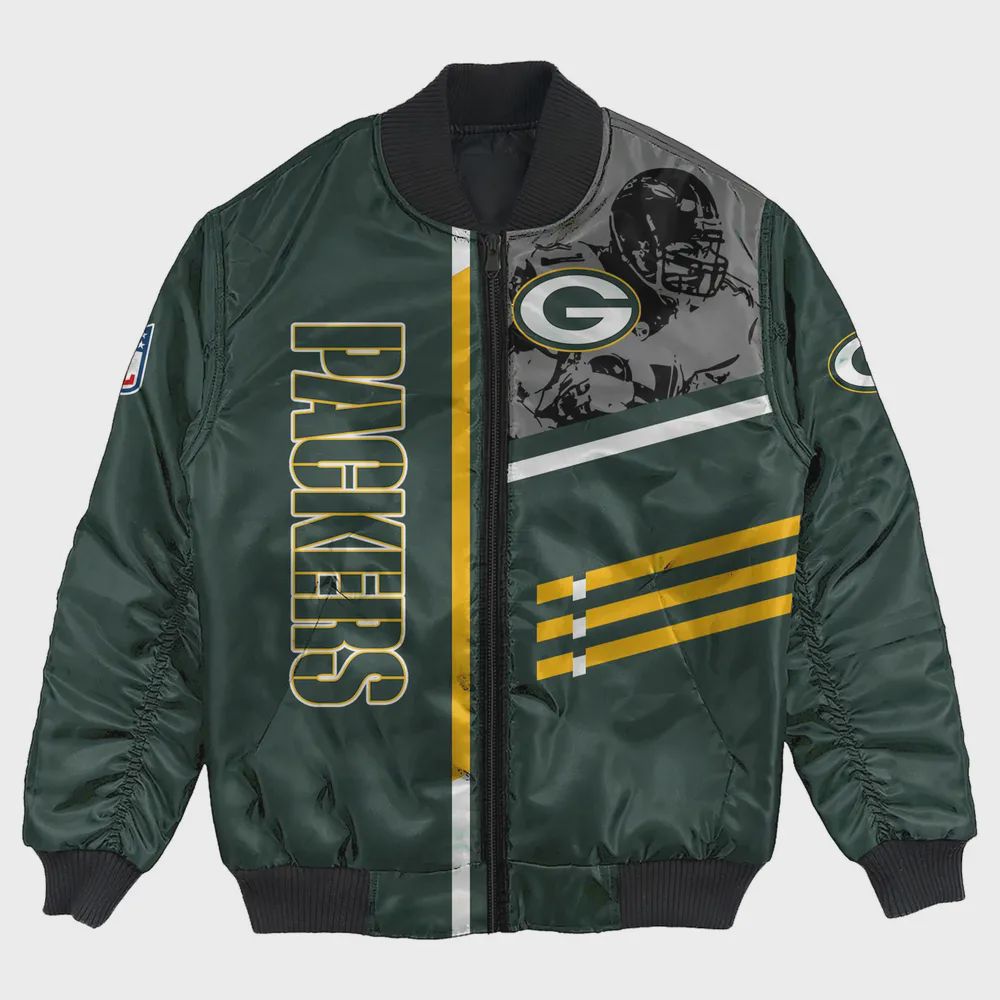 Sportswearmerch Green Bay Packers NFL Bomber Jacket For Fan