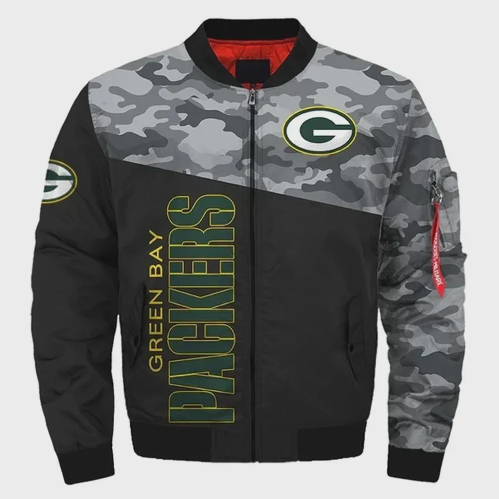 Sportswearmerch Green Bay Packers NFL Bomber Jacket For Fan