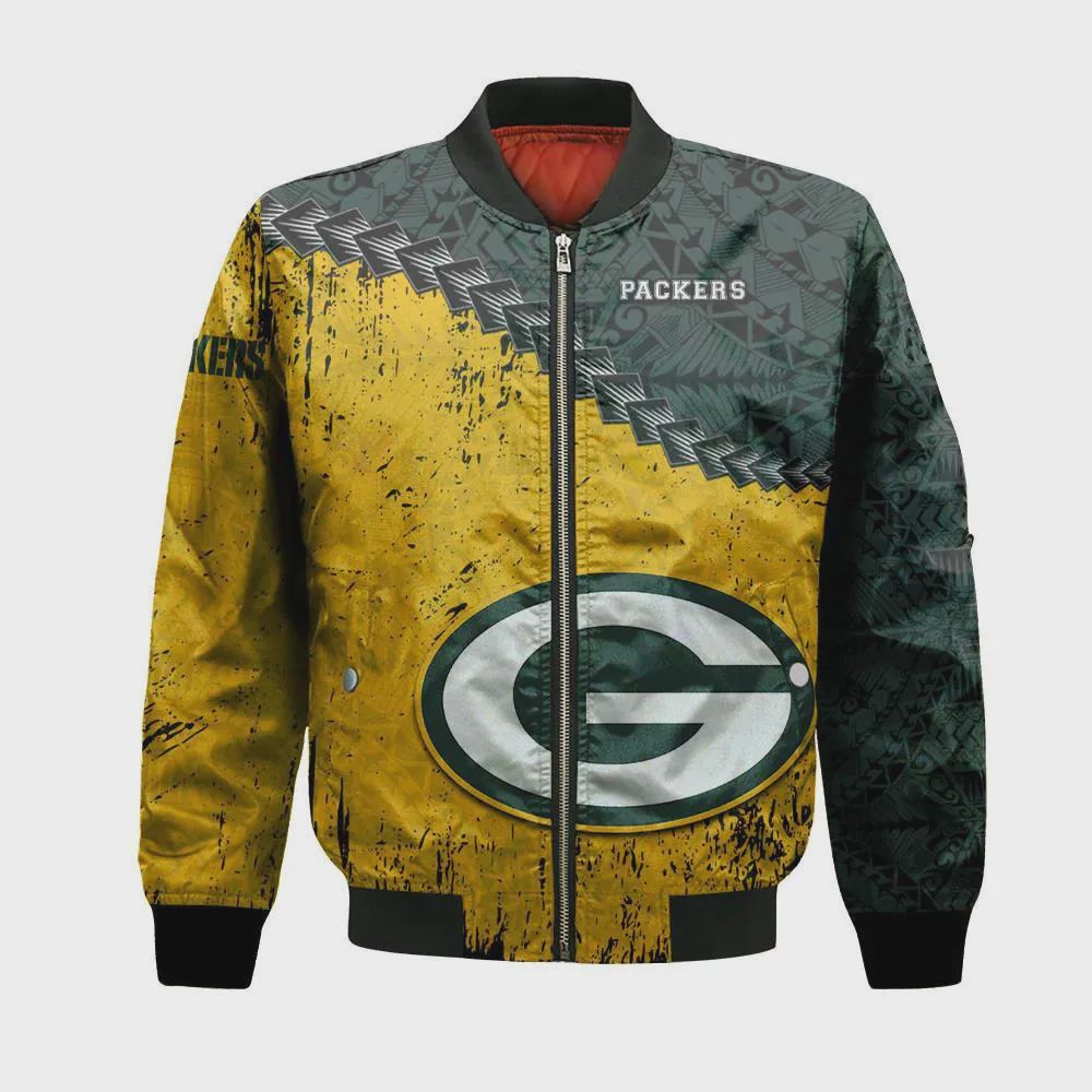 Sportswearmerch Green Bay Packers NFL Bomber Jacket For Fan