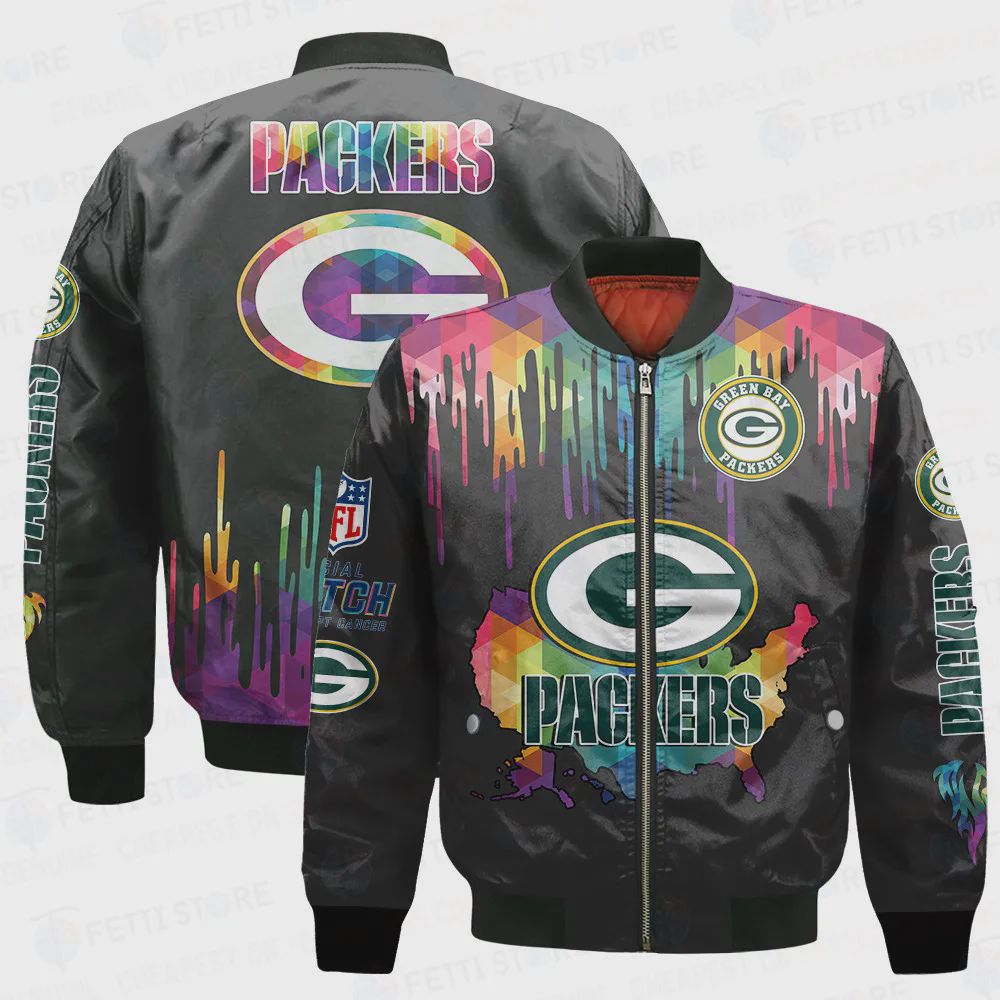 Sportswearmerch Green Bay Packers NFL Bomber Jacket For Fan