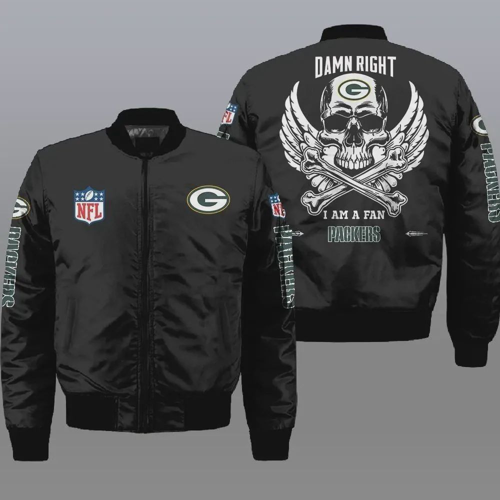 Sportswearmerch Green Bay Packers NFL Bomber Jacket For Fan