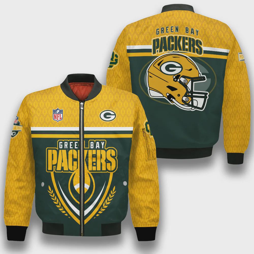 Sportswearmerch Green Bay Packers NFL Bomber Jacket For Fan