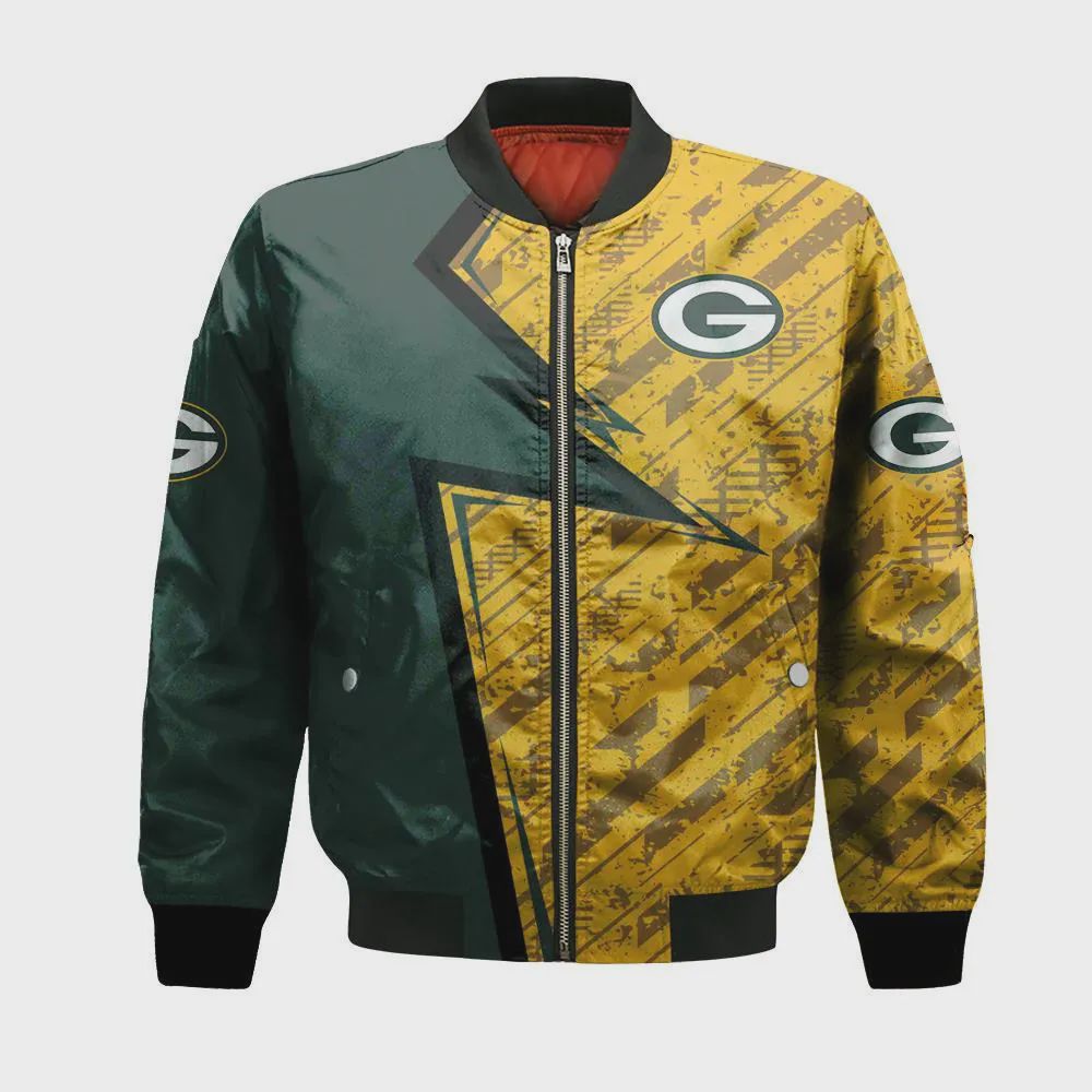 Sportswearmerch Green Bay Packers NFL Bomber Jacket For Fan
