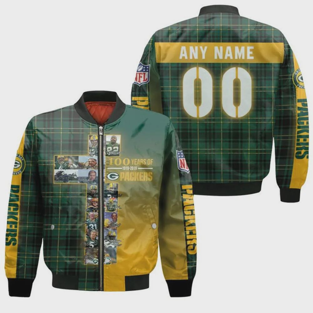 Sportswearmerch Green Bay Packers NFL Bomber Jacket For Fan