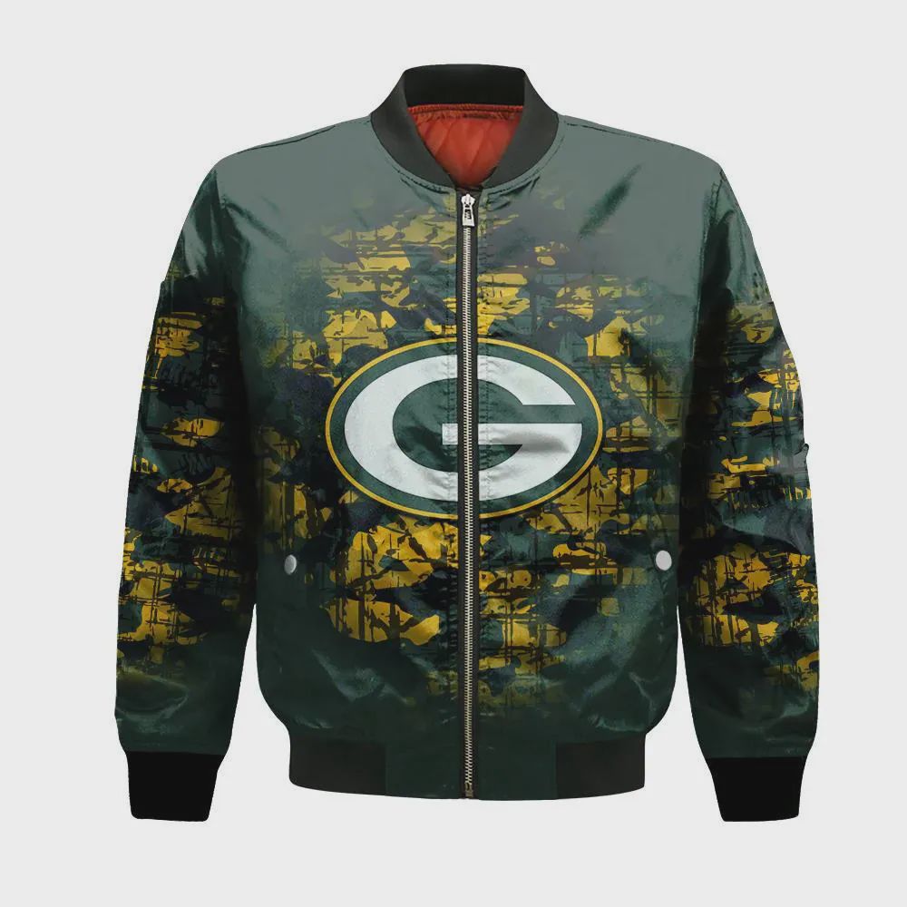 Sportswearmerch Green Bay Packers NFL Bomber Jacket For Fan