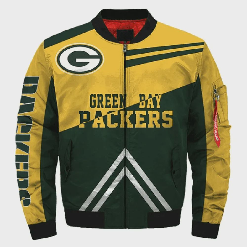 Sportswearmerch Green Bay Packers NFL Bomber Jacket For Fan