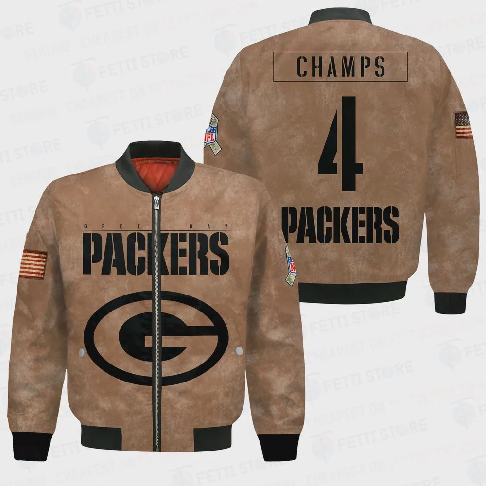 Sportswearmerch Green Bay Packers NFL Bomber Jacket For Fan