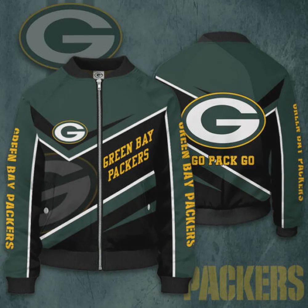 Sportswearmerch Green Bay Packers NFL Bomber Jacket For Fan
