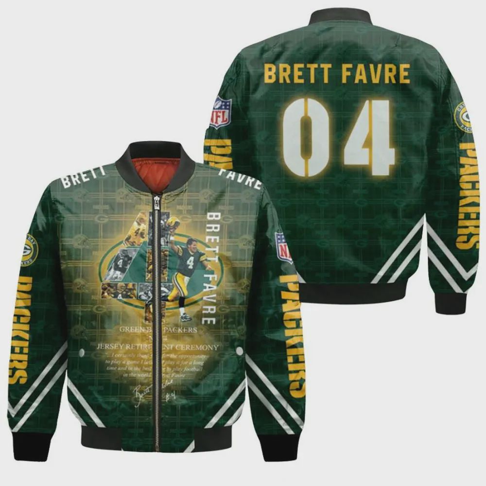 Sportswearmerch Green Bay Packers NFL Bomber Jacket For Fan