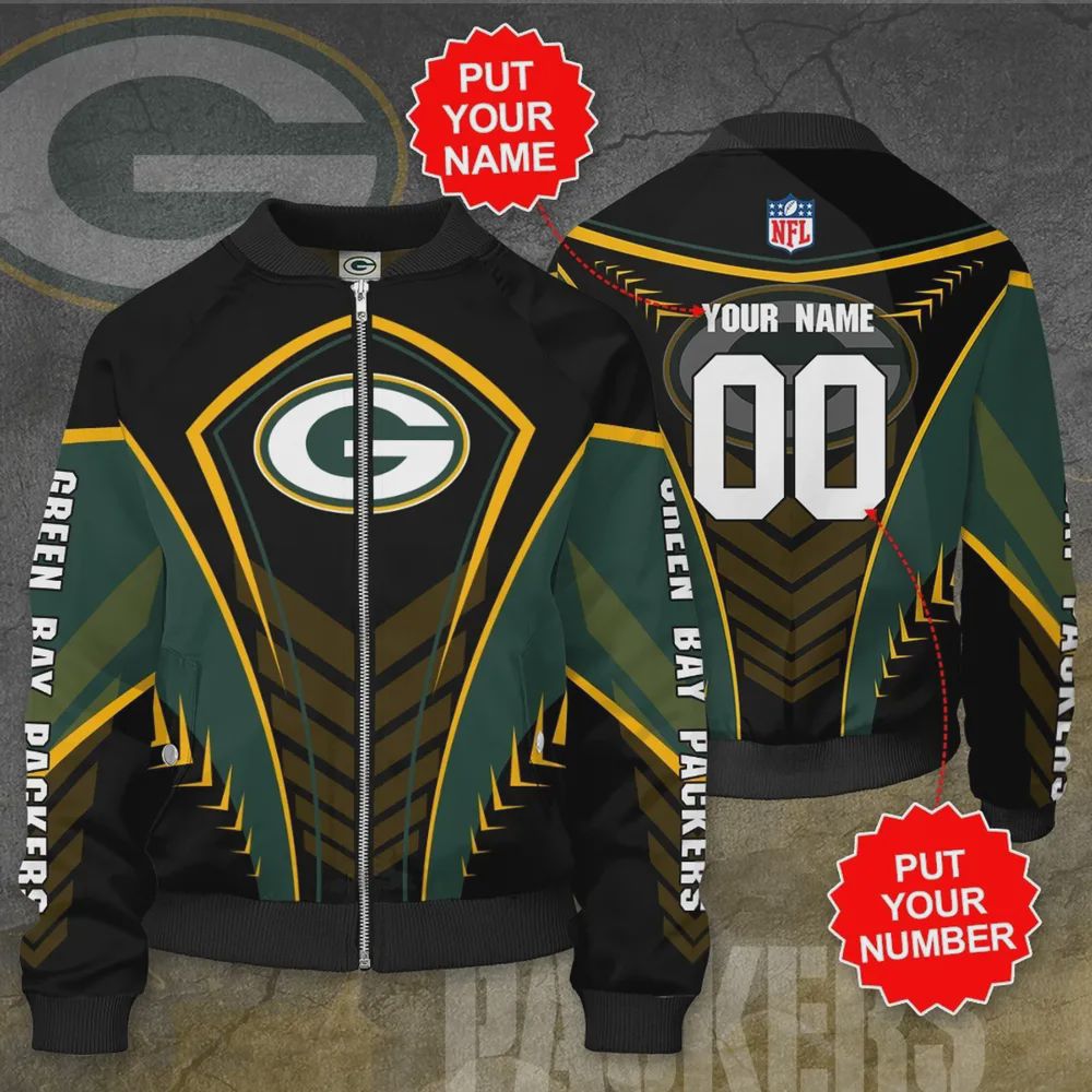 Sportswearmerch Green Bay Packers NFL Bomber Jacket For Fan