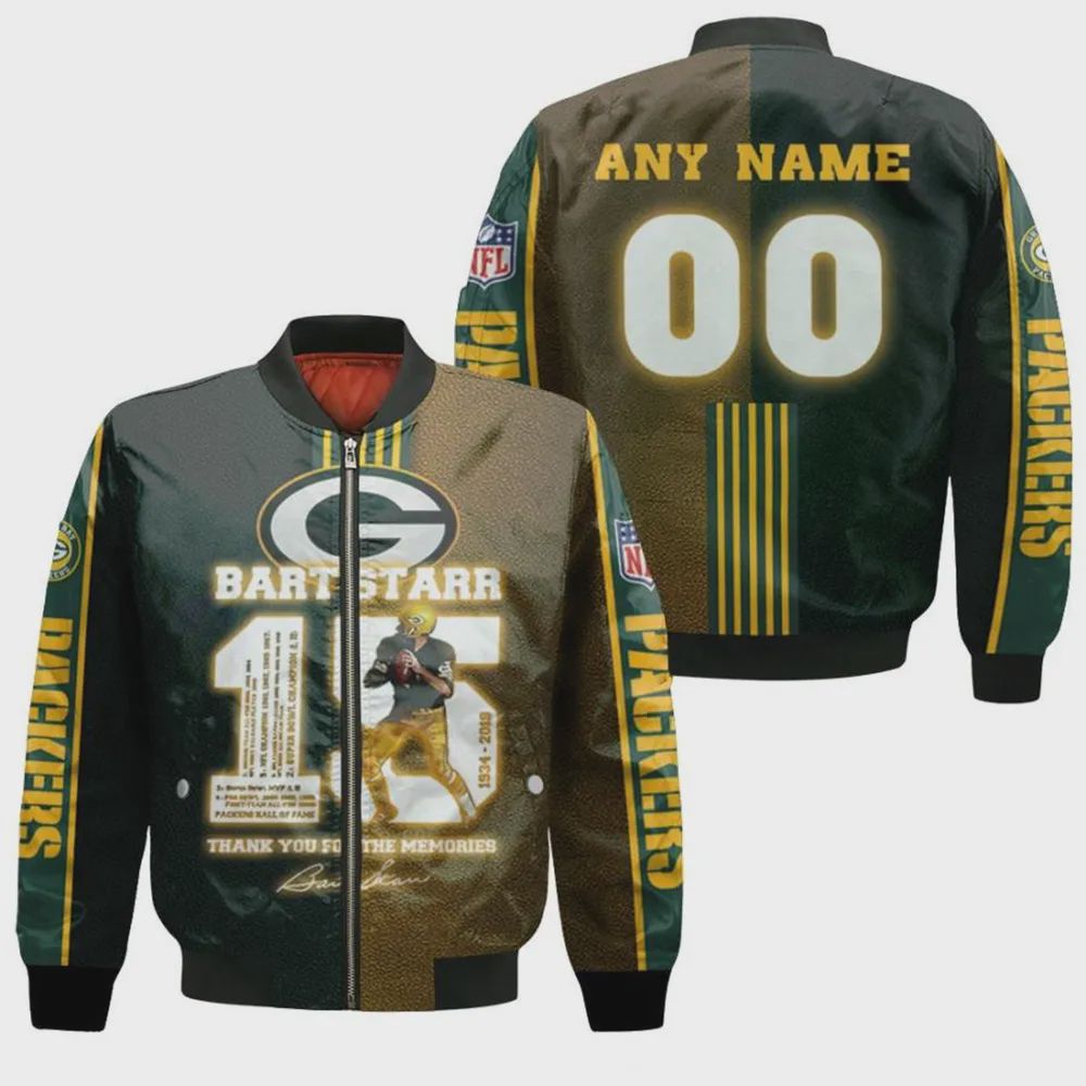 Sportswearmerch Green Bay Packers NFL Bomber Jacket For Fan