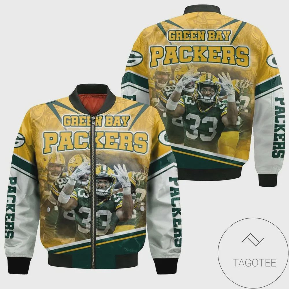 Sportswearmerch Green Bay Packers NFL Bomber Jacket For Fan