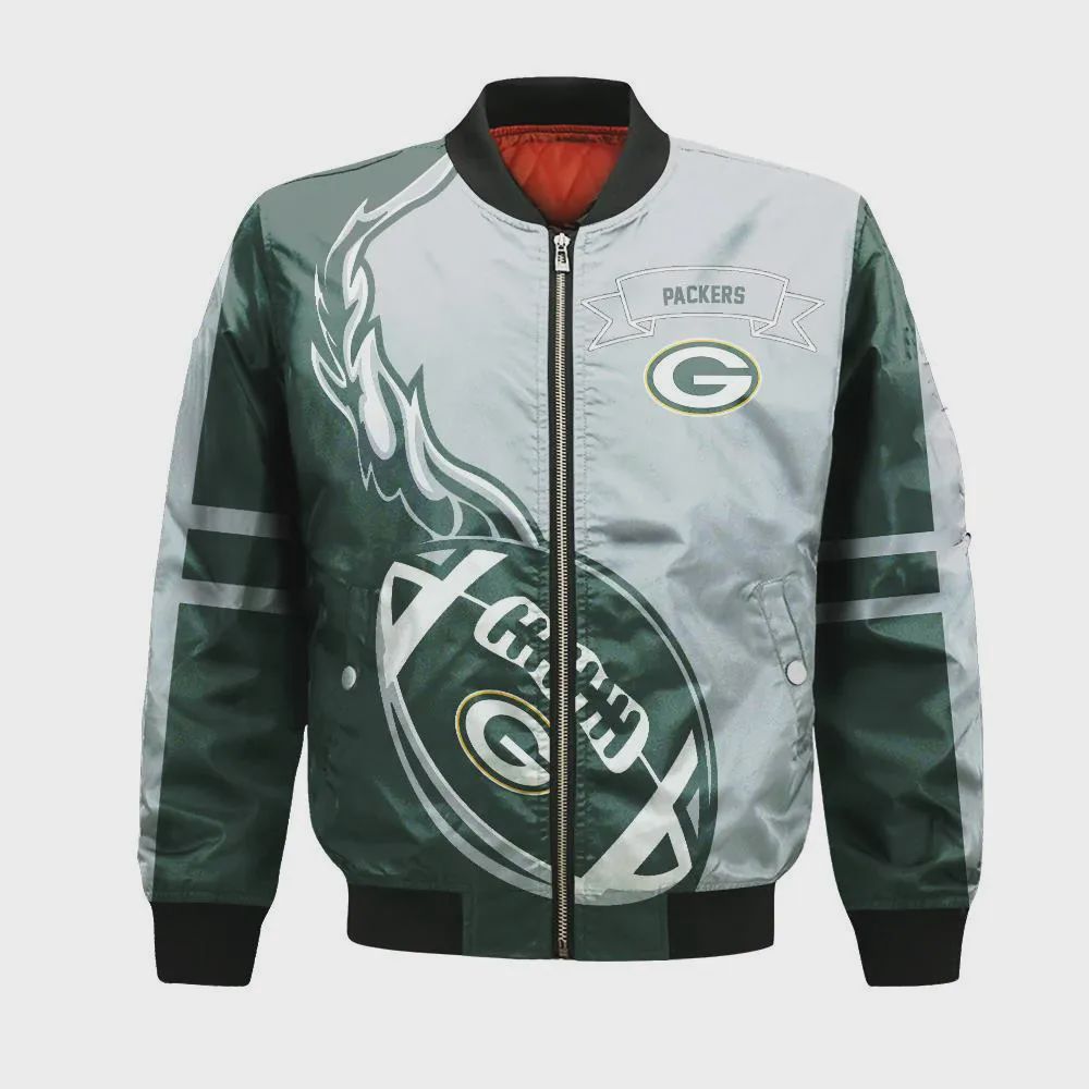 Sportswearmerch Green Bay Packers NFL Bomber Jacket For Fan