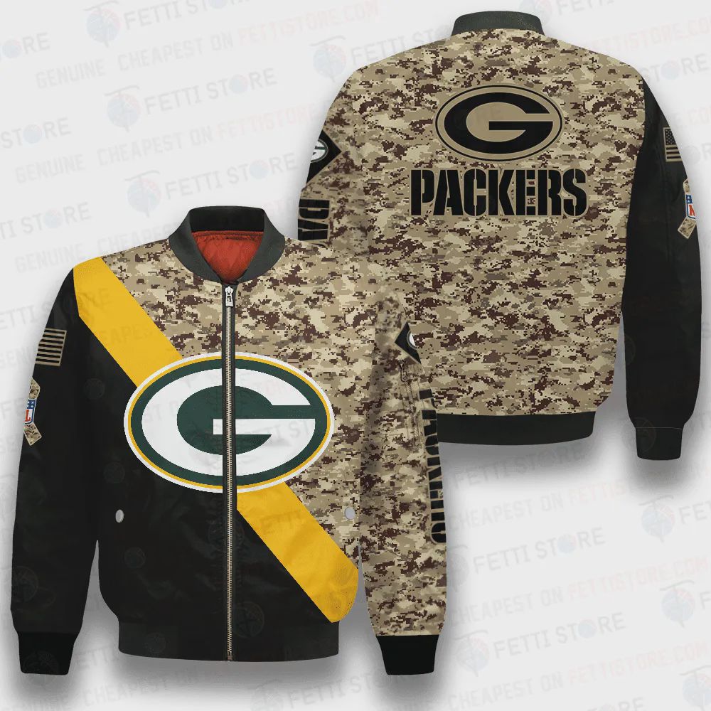 Sportswearmerch Green Bay Packers NFL Bomber Jacket For Fan