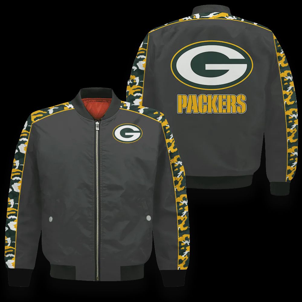 Sportswearmerch Green Bay Packers NFL Bomber Jacket For Fan